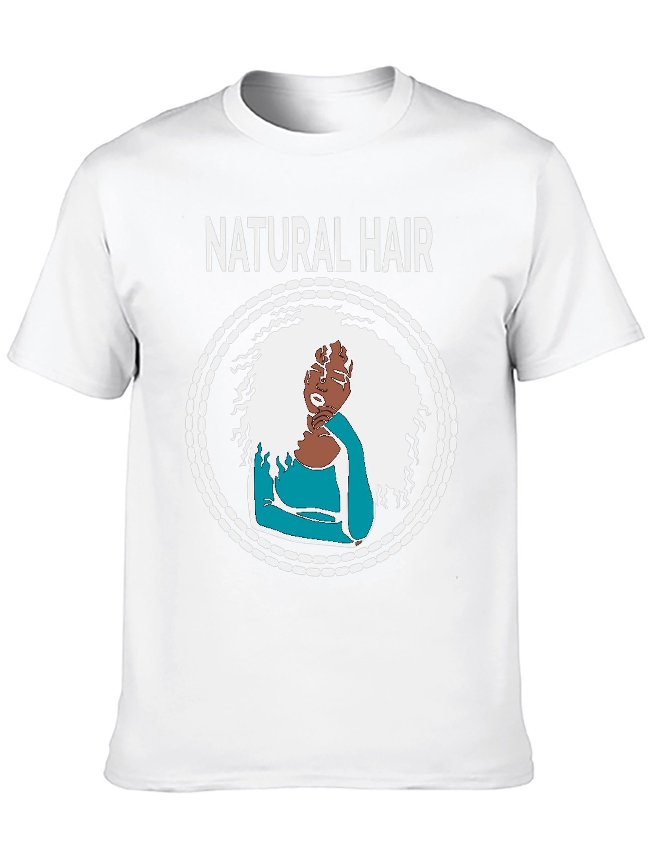Natural Hair T-Shirt - Black
