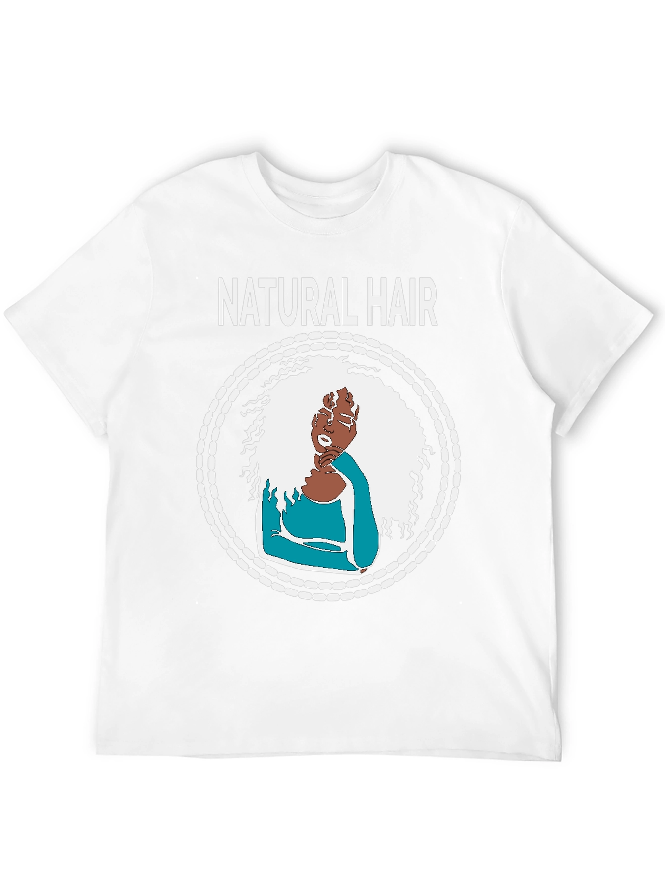 Natural Hair T-Shirt - Black