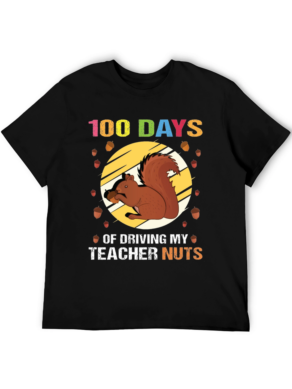 100 Days of School Squirrel T-Shirt