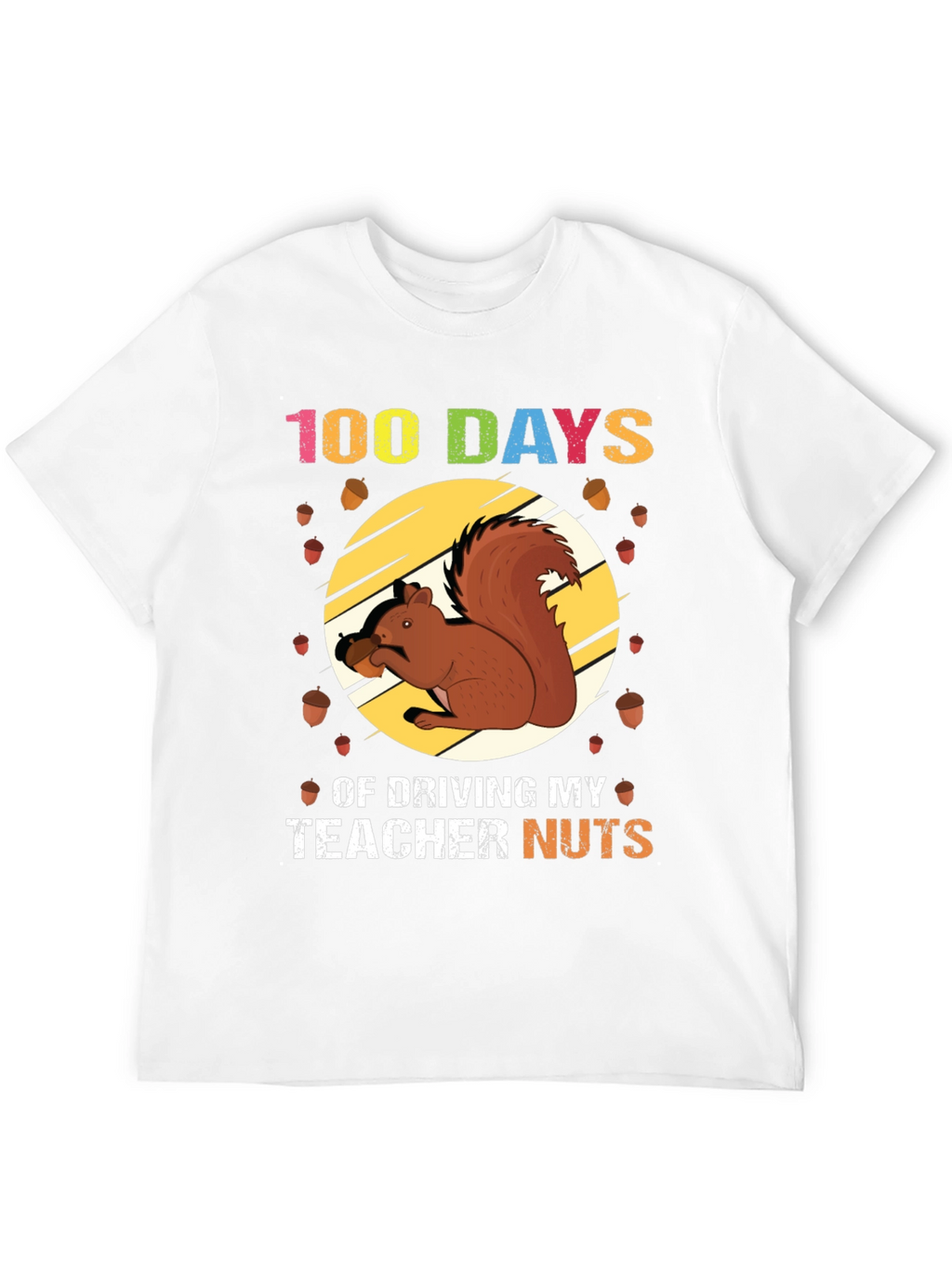 100 Days of School Squirrel T-Shirt