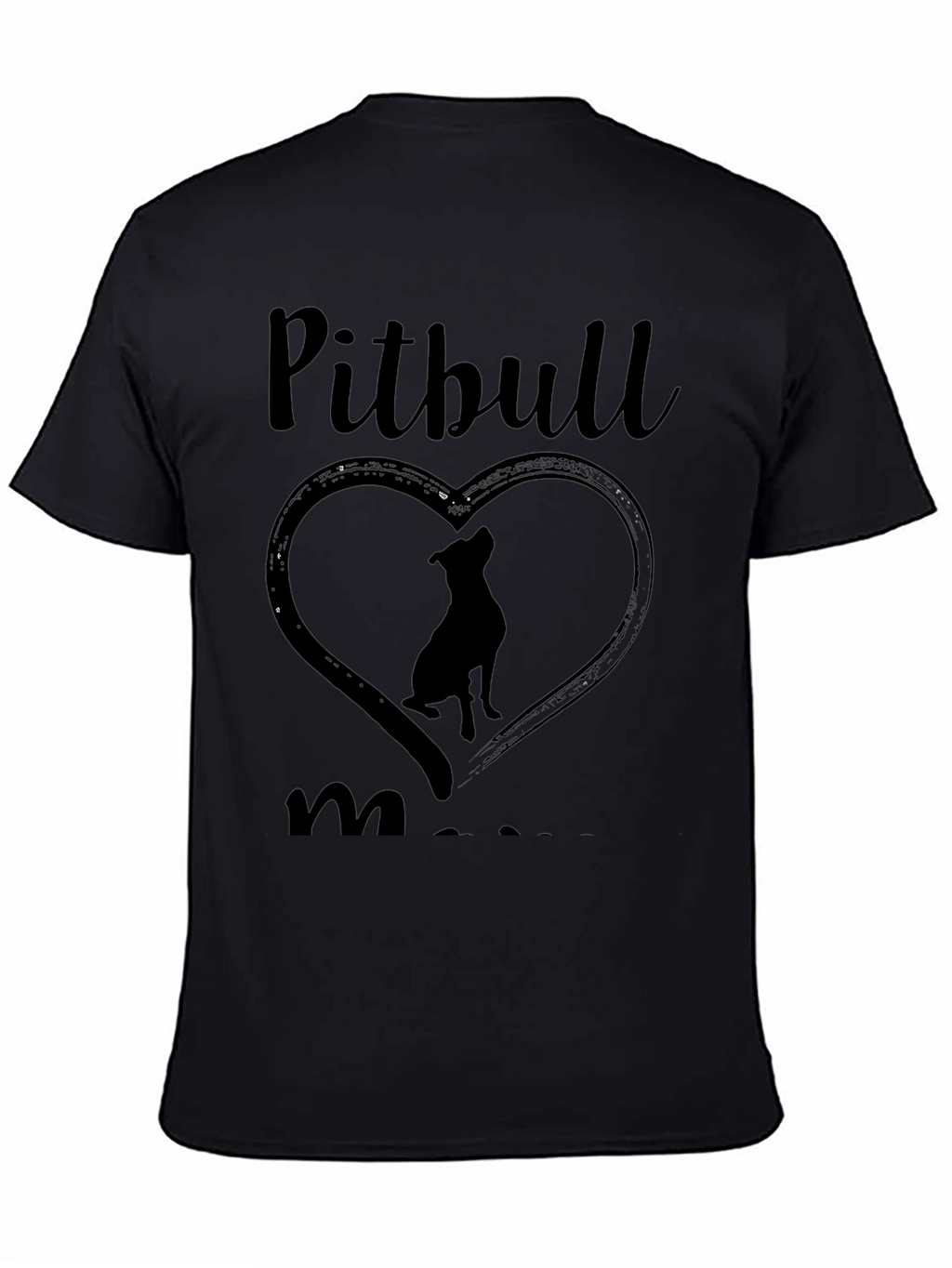 Pitbull Mom Graphic Tee - Love My Pitbull