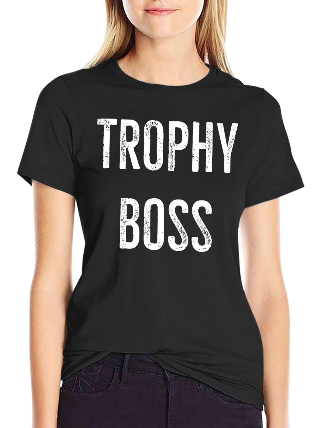 Trophy Boss Graphic T-Shirt - Black