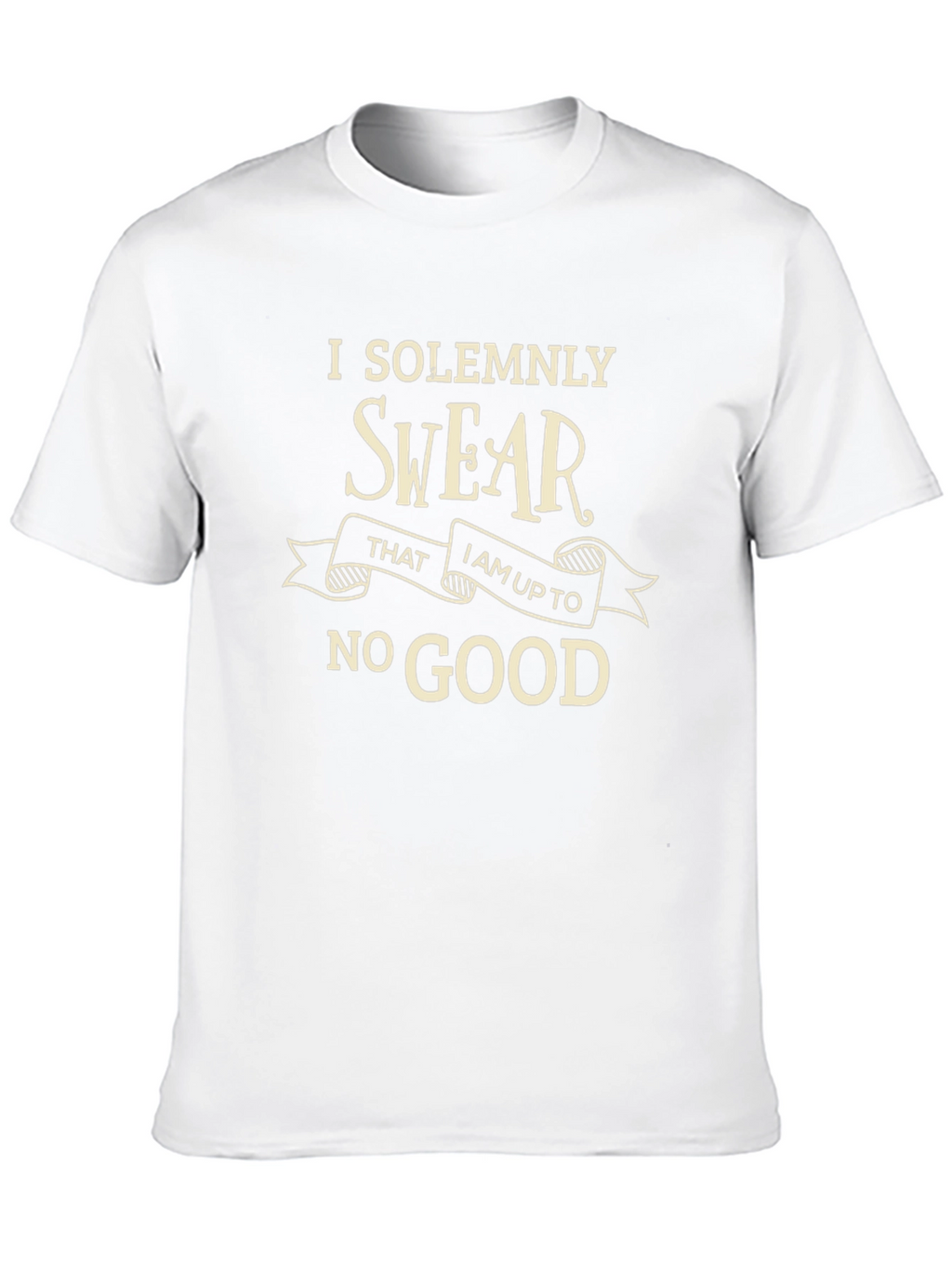 I Solemnly Swear Black Graphic Tee