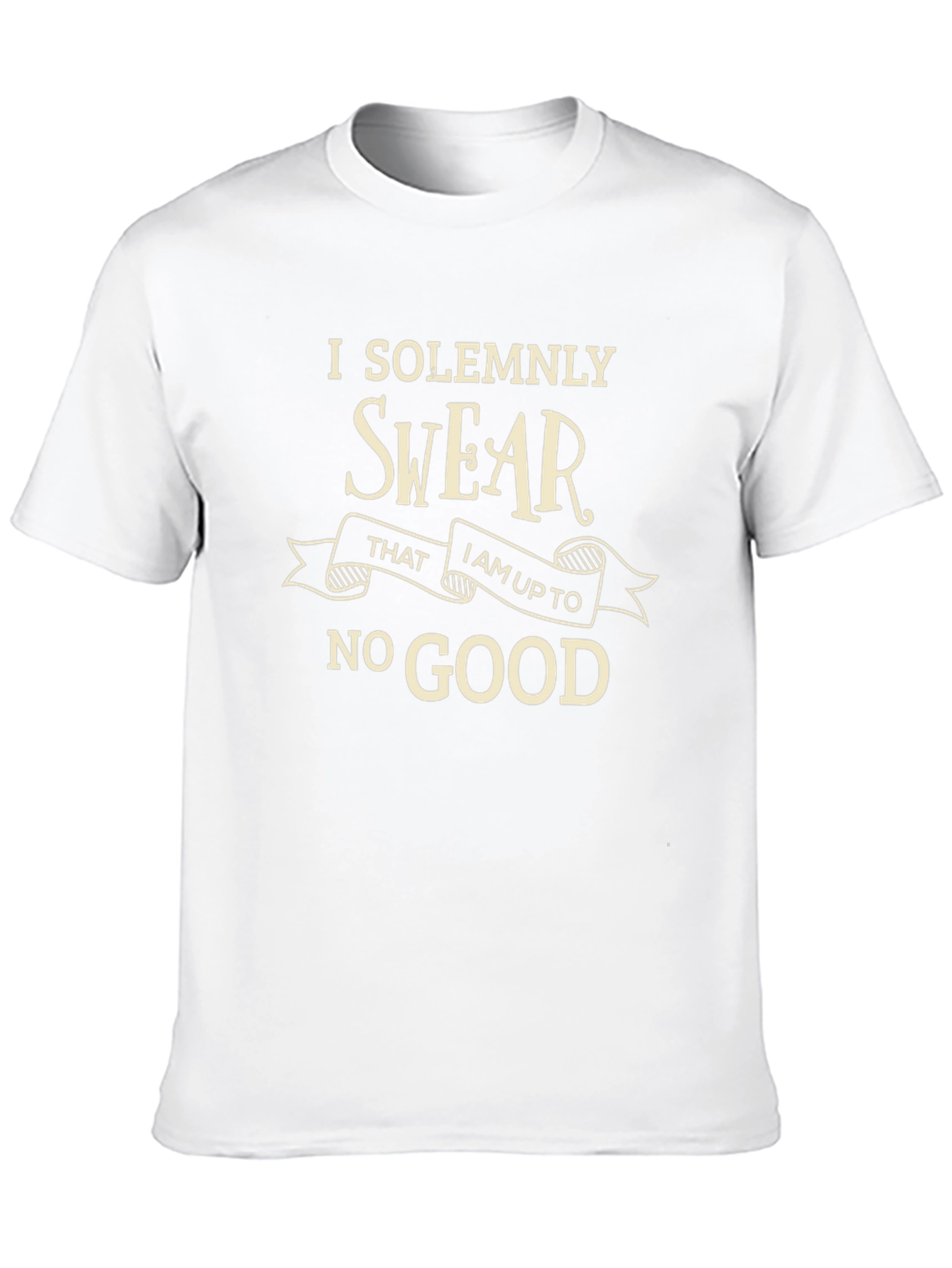 I Solemnly Swear Black Graphic Tee