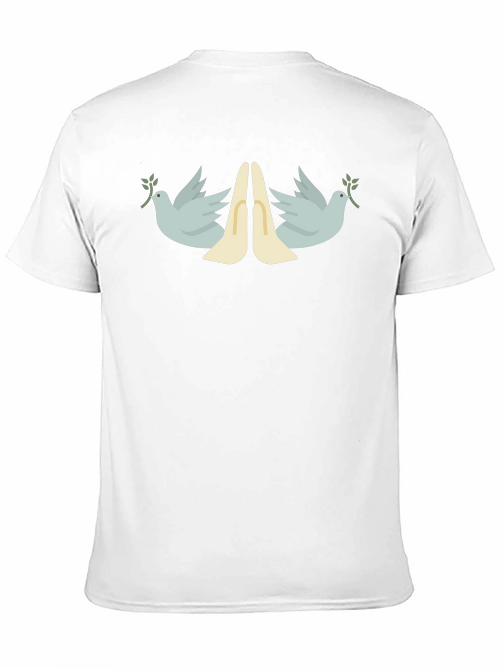 Peace Dove Graphic Tee - Unisex Black T-Shirt