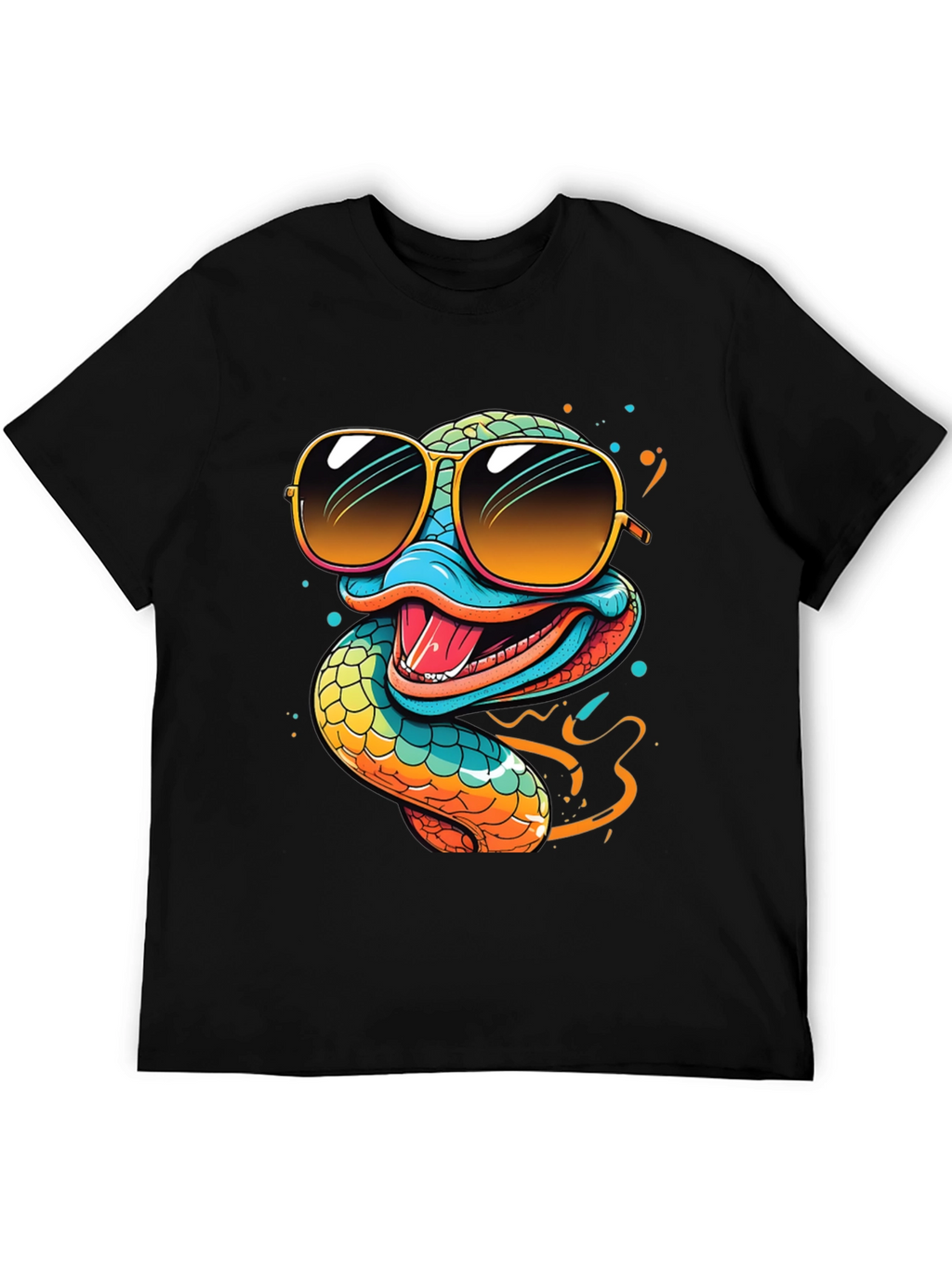 Cool Snake T-Shirt - Quirky Graphic Tee