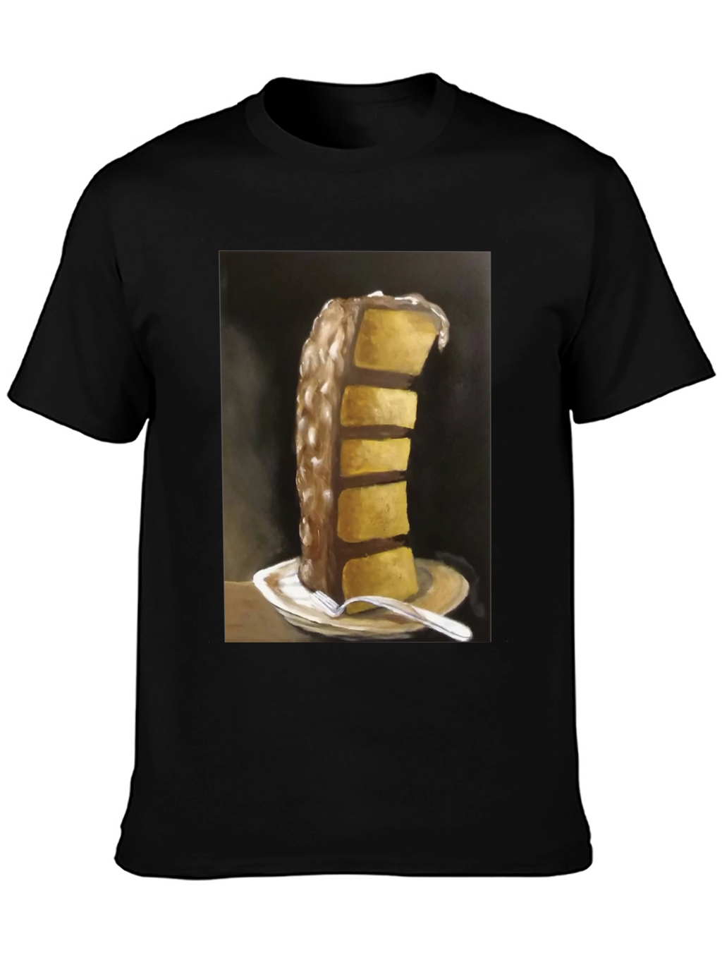 Cake Slice Graphic Tee - Foodie Fashion