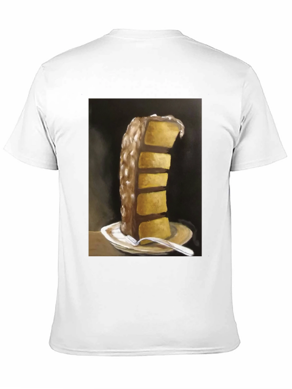 Cake Slice Graphic Tee - Foodie Fashion