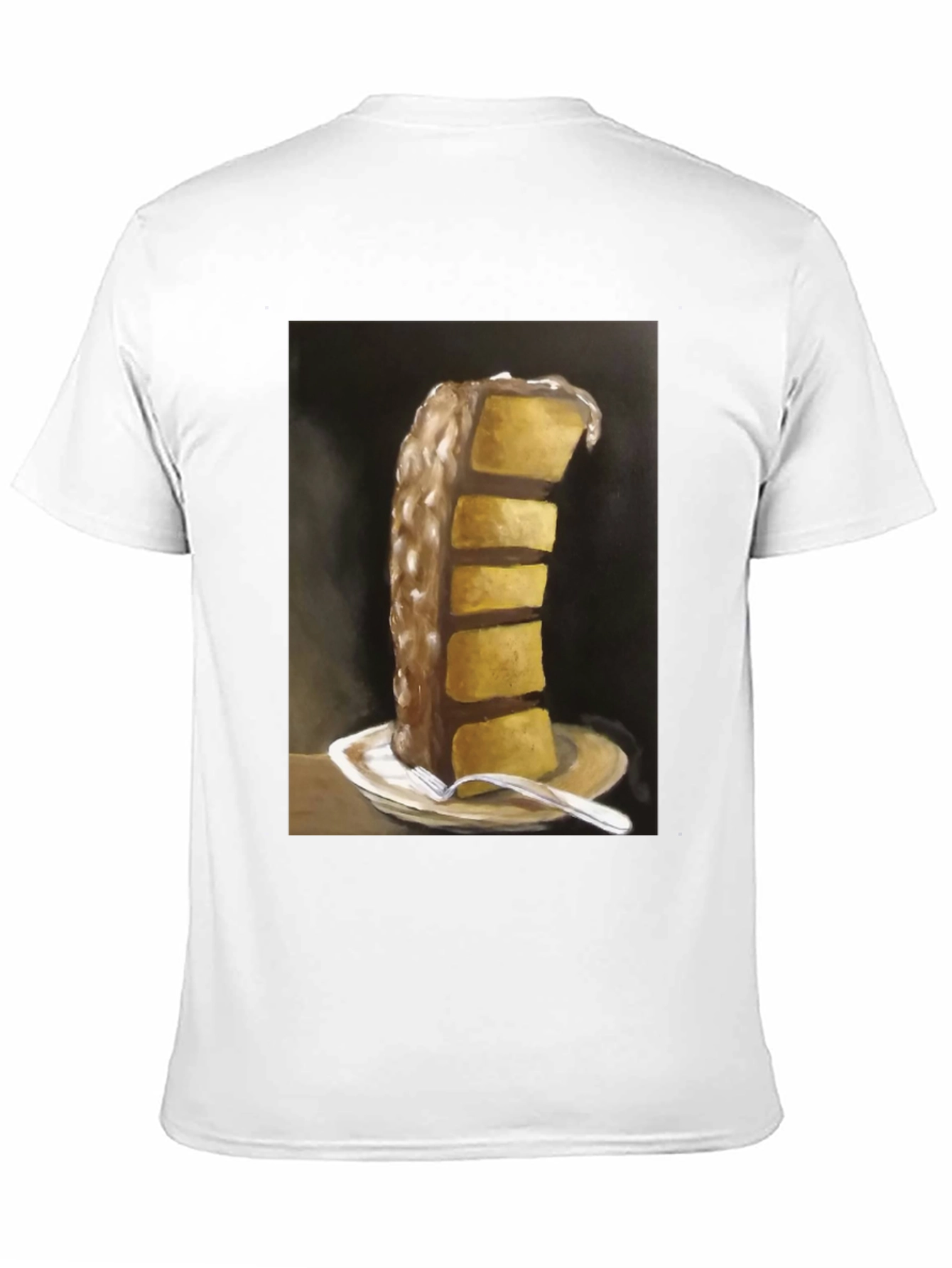 Cake Slice Graphic Tee - Foodie Fashion