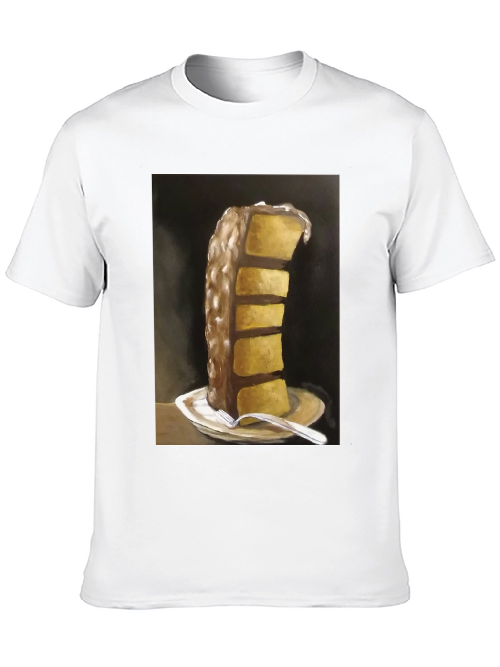 Cake Slice Graphic Tee - Foodie Fashion
