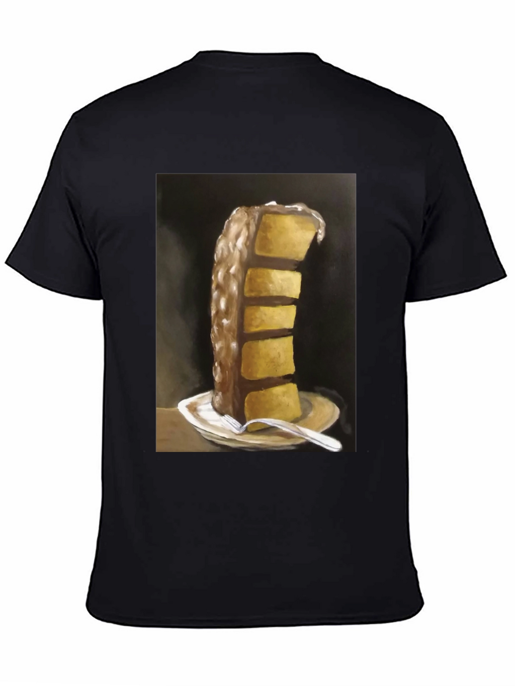 Cake Slice Graphic Tee - Foodie Fashion