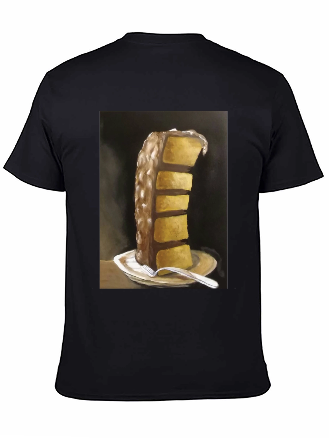 Cake Slice Graphic Tee - Foodie Fashion