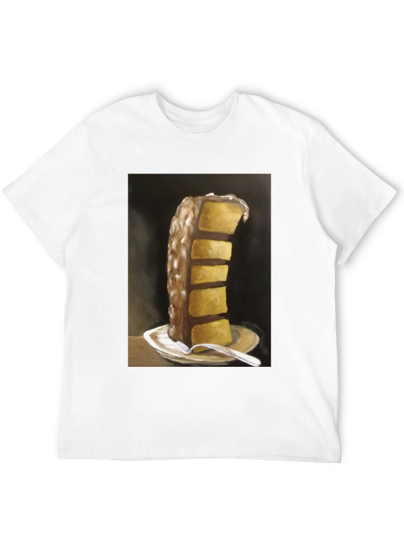 Cake Slice Graphic Tee - Foodie Fashion