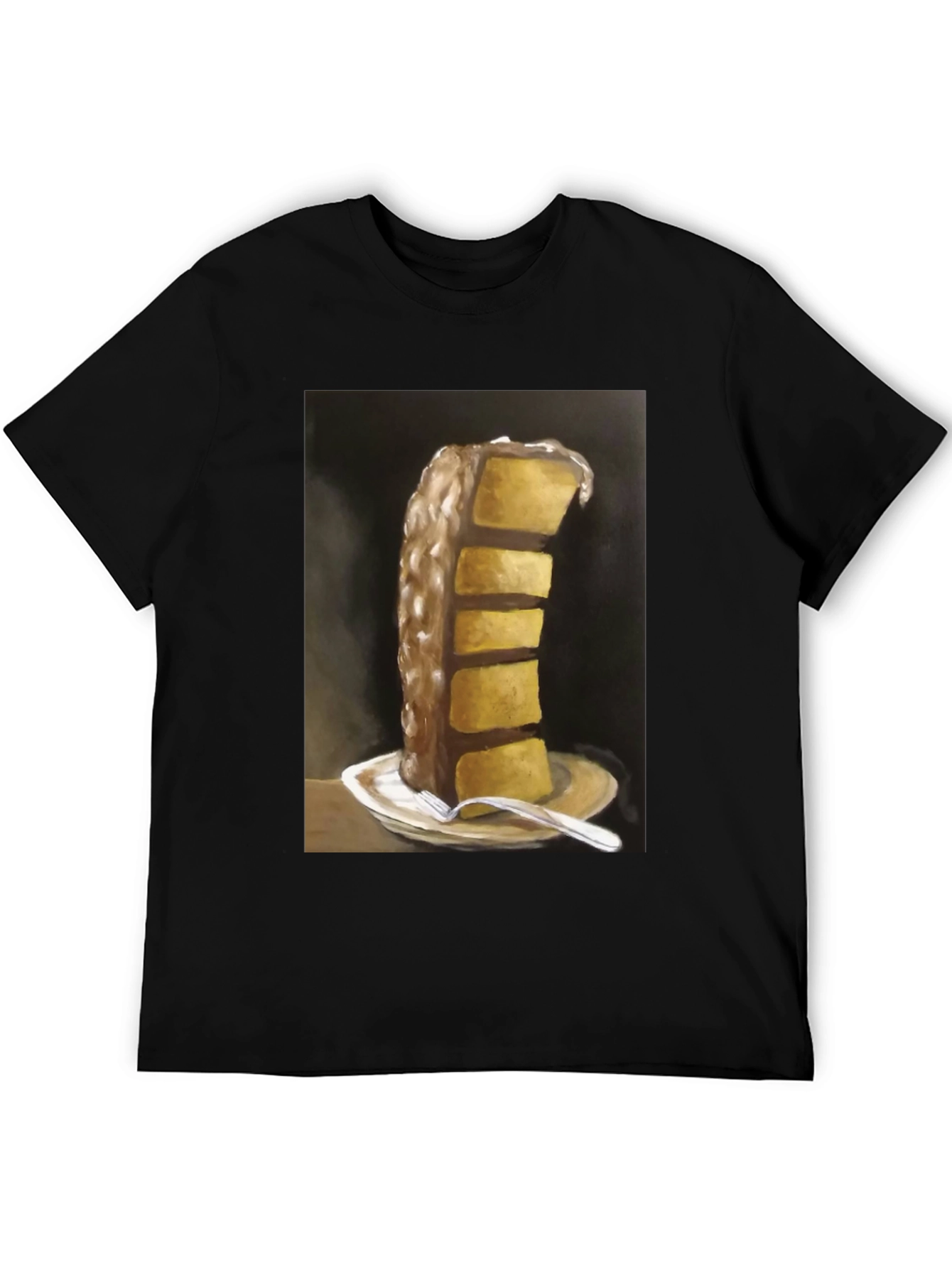 Cake Slice Graphic Tee - Foodie Fashion
