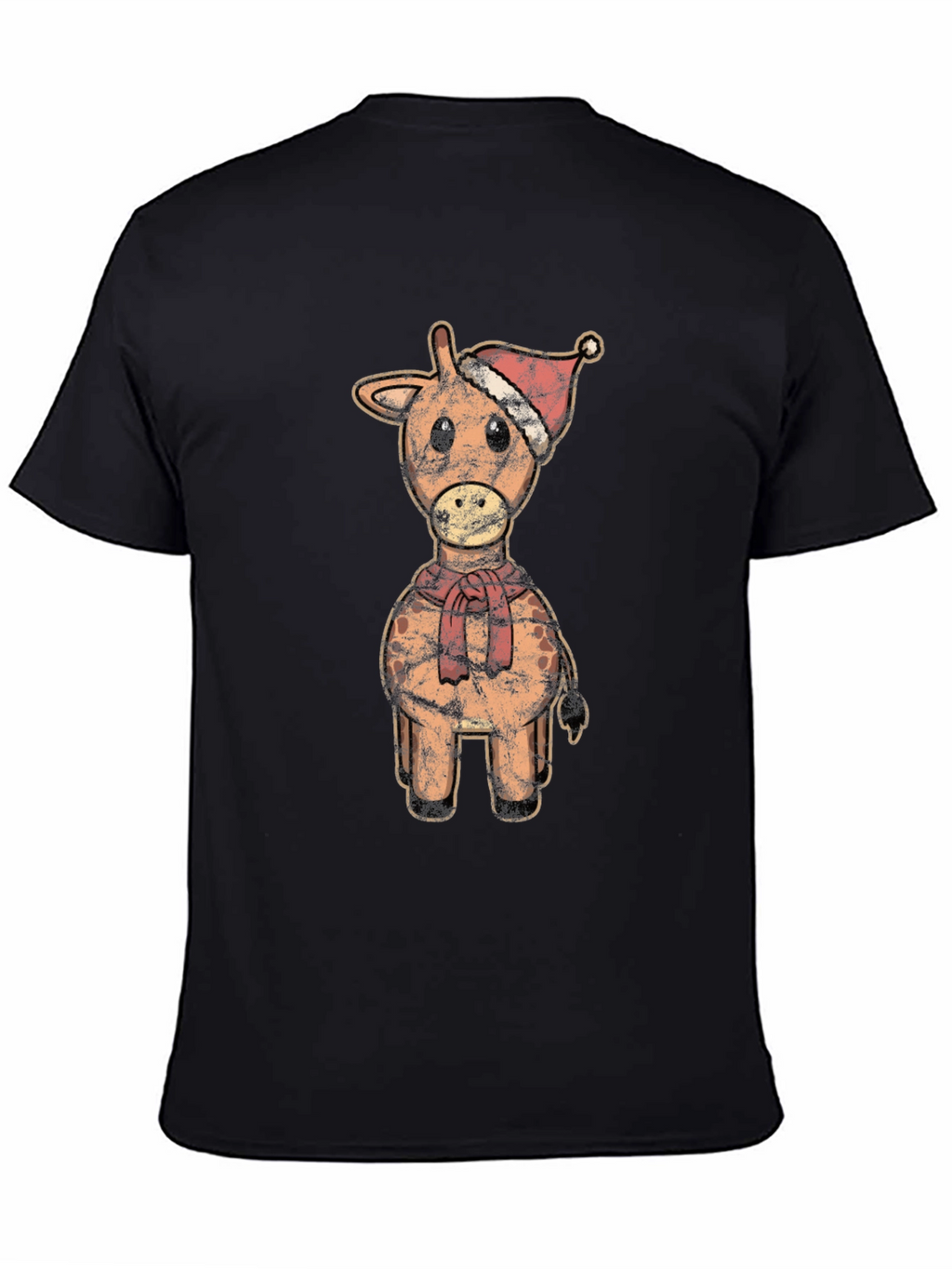 Christmas Giraffe T-Shirt - Festive Holiday Tee