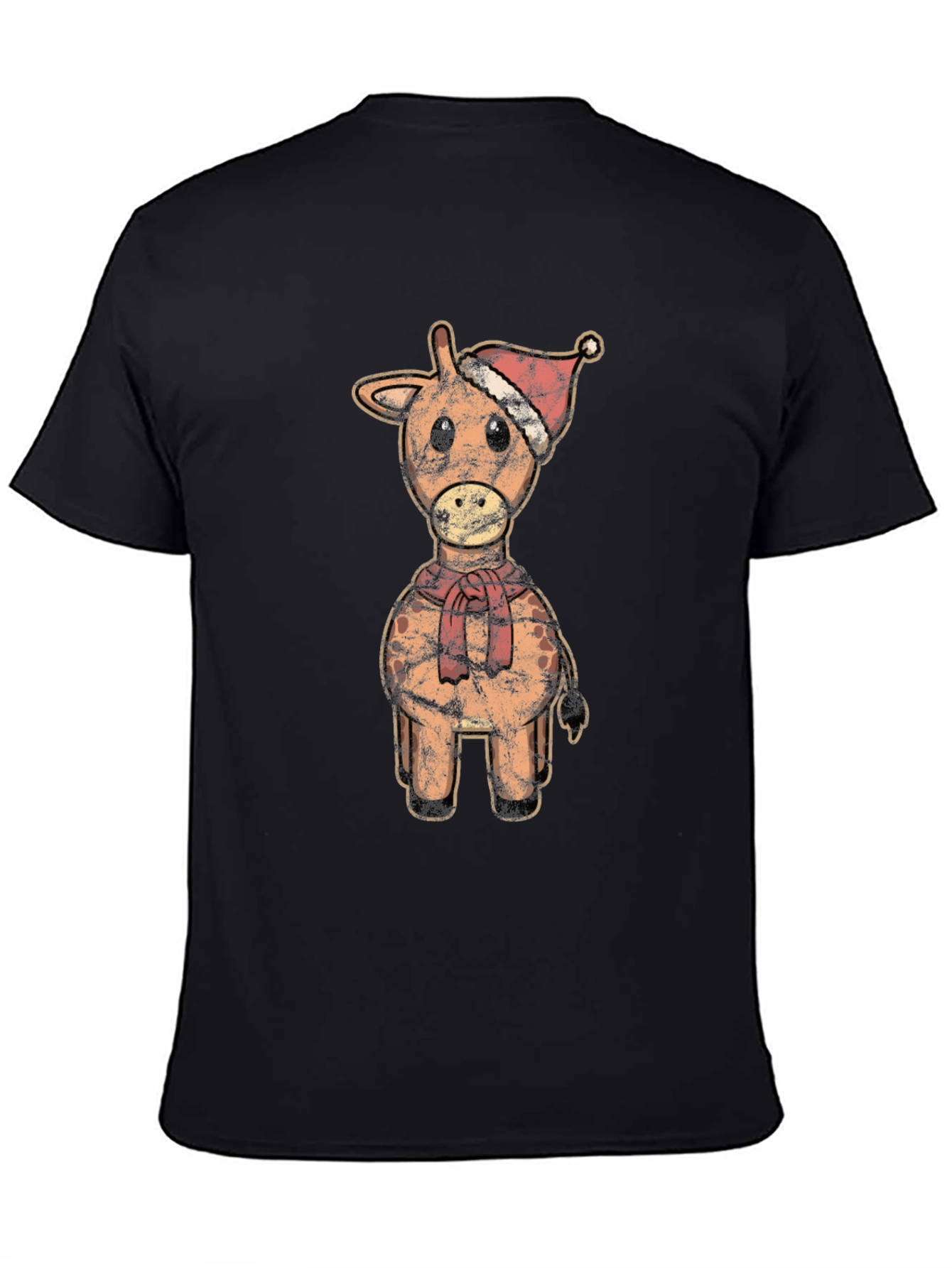 Christmas Giraffe T-Shirt - Festive Holiday Tee