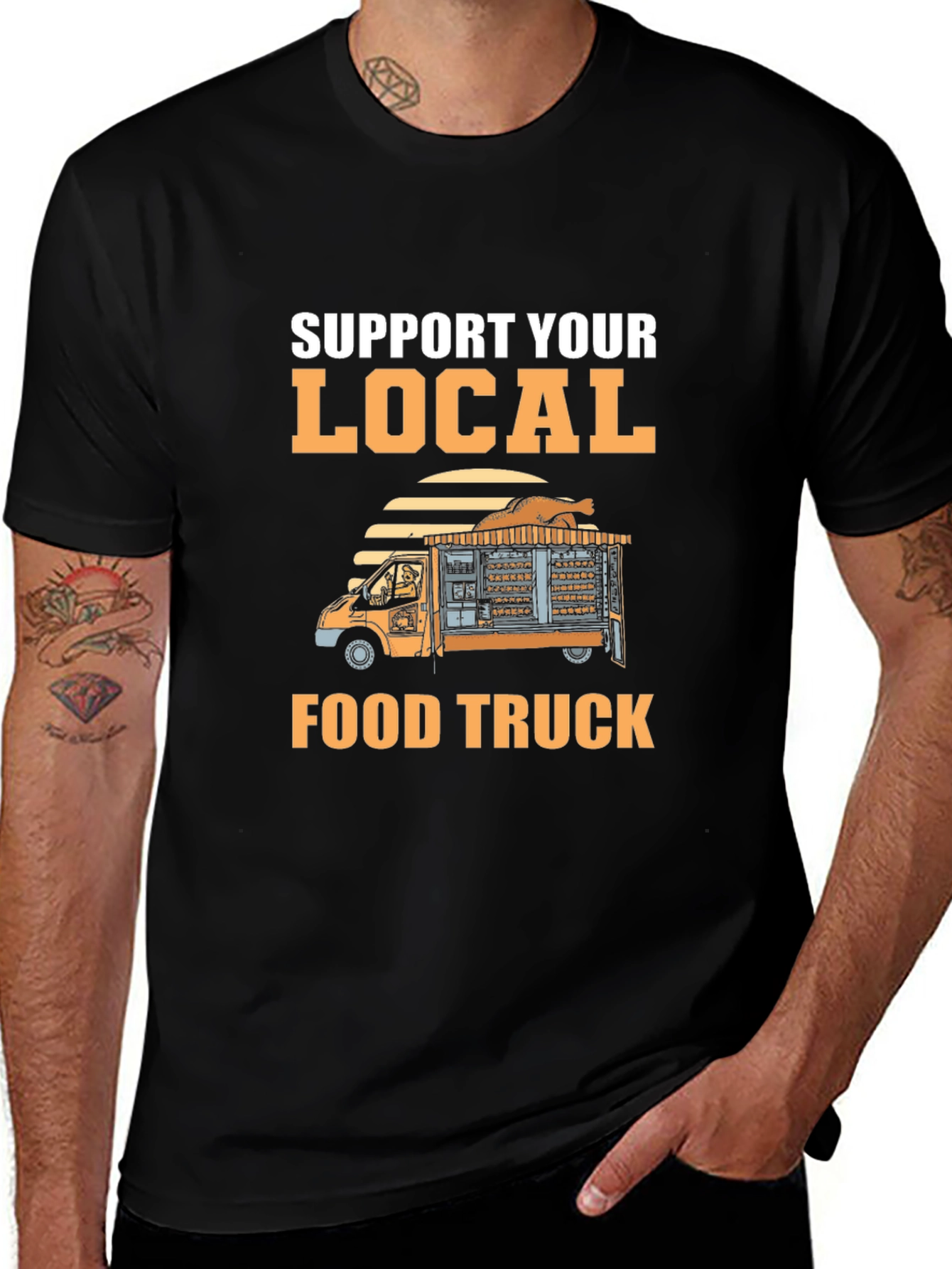 Support Your Local Food Truck T-Shirt