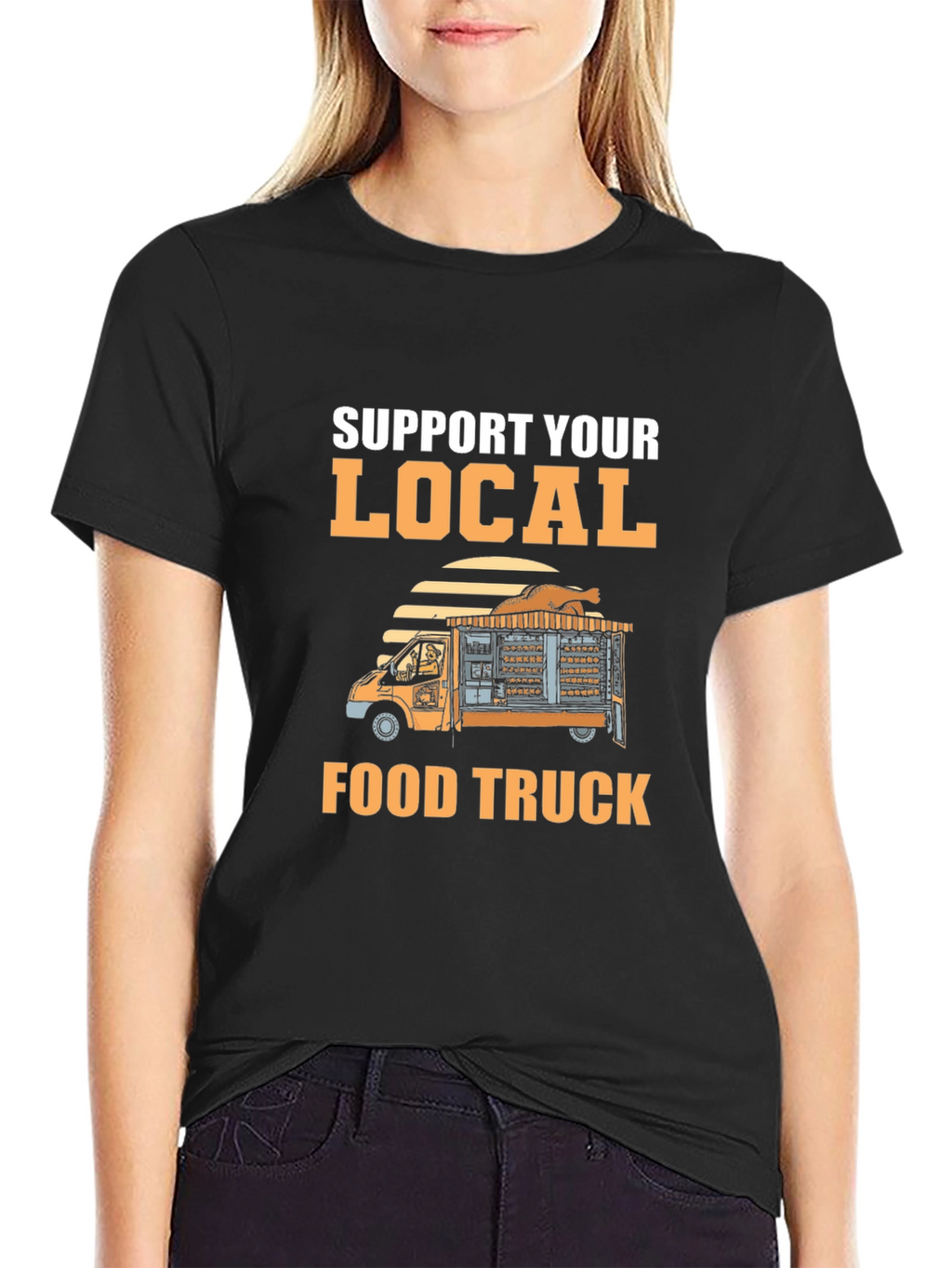 Support Your Local Food Truck T-Shirt