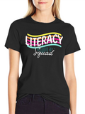 Literacy Squad Graphic T-Shirt