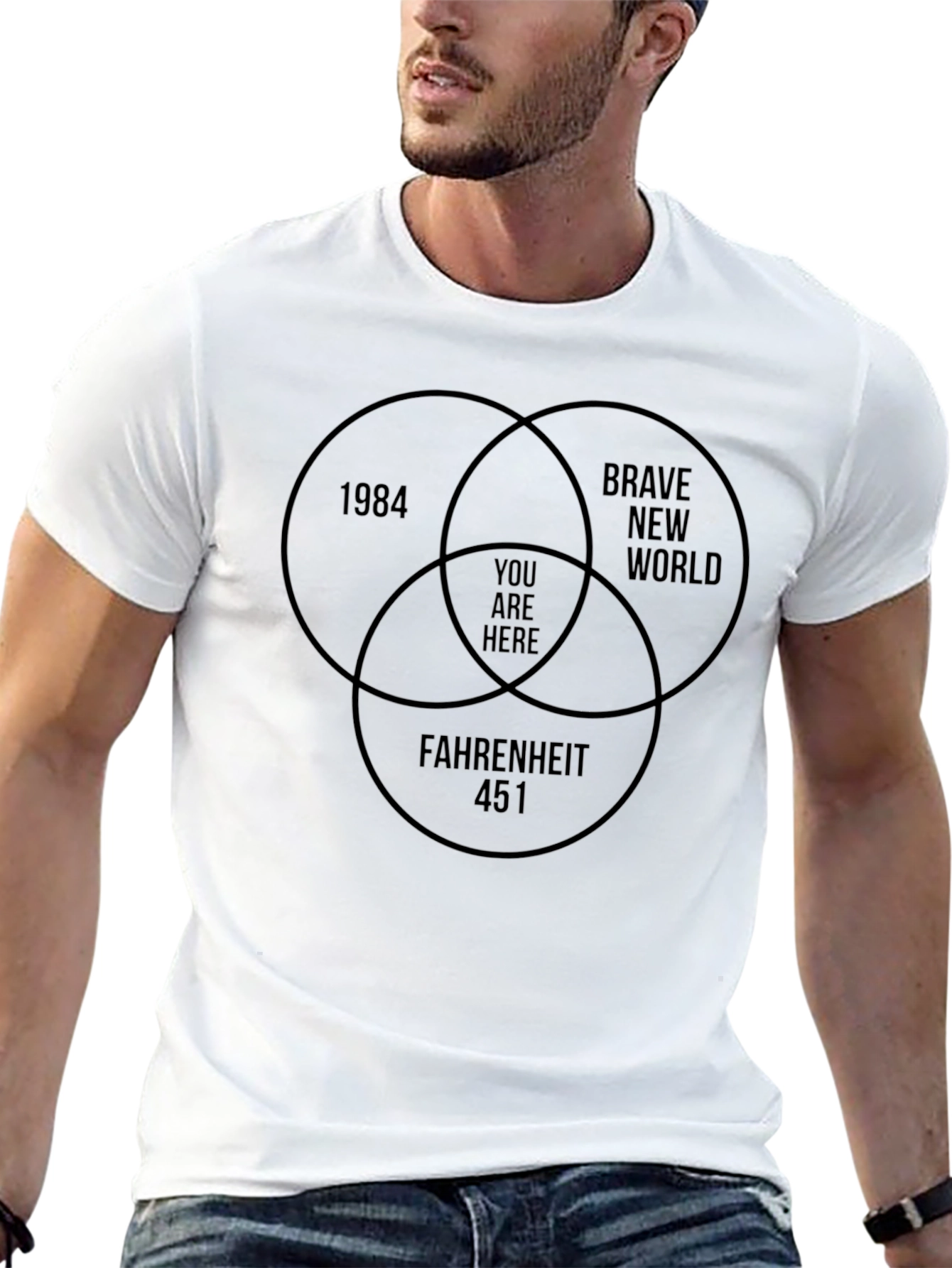 Dystopian Literature Venn Diagram T-Shirt