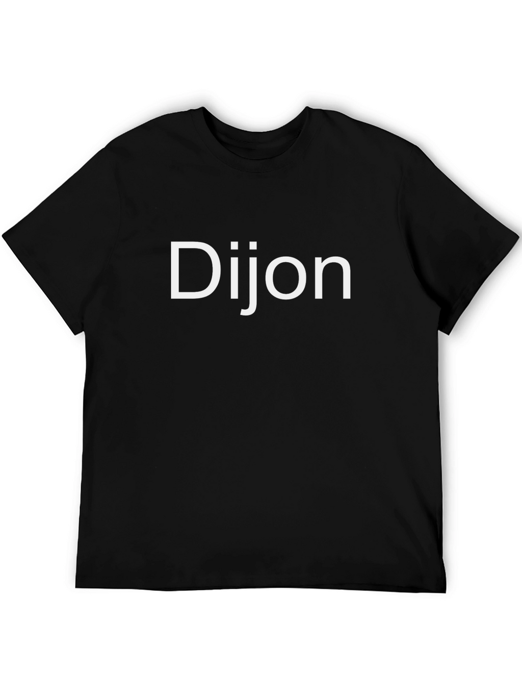 Dijon Graphic Tee - Black Short Sleeve Shirt