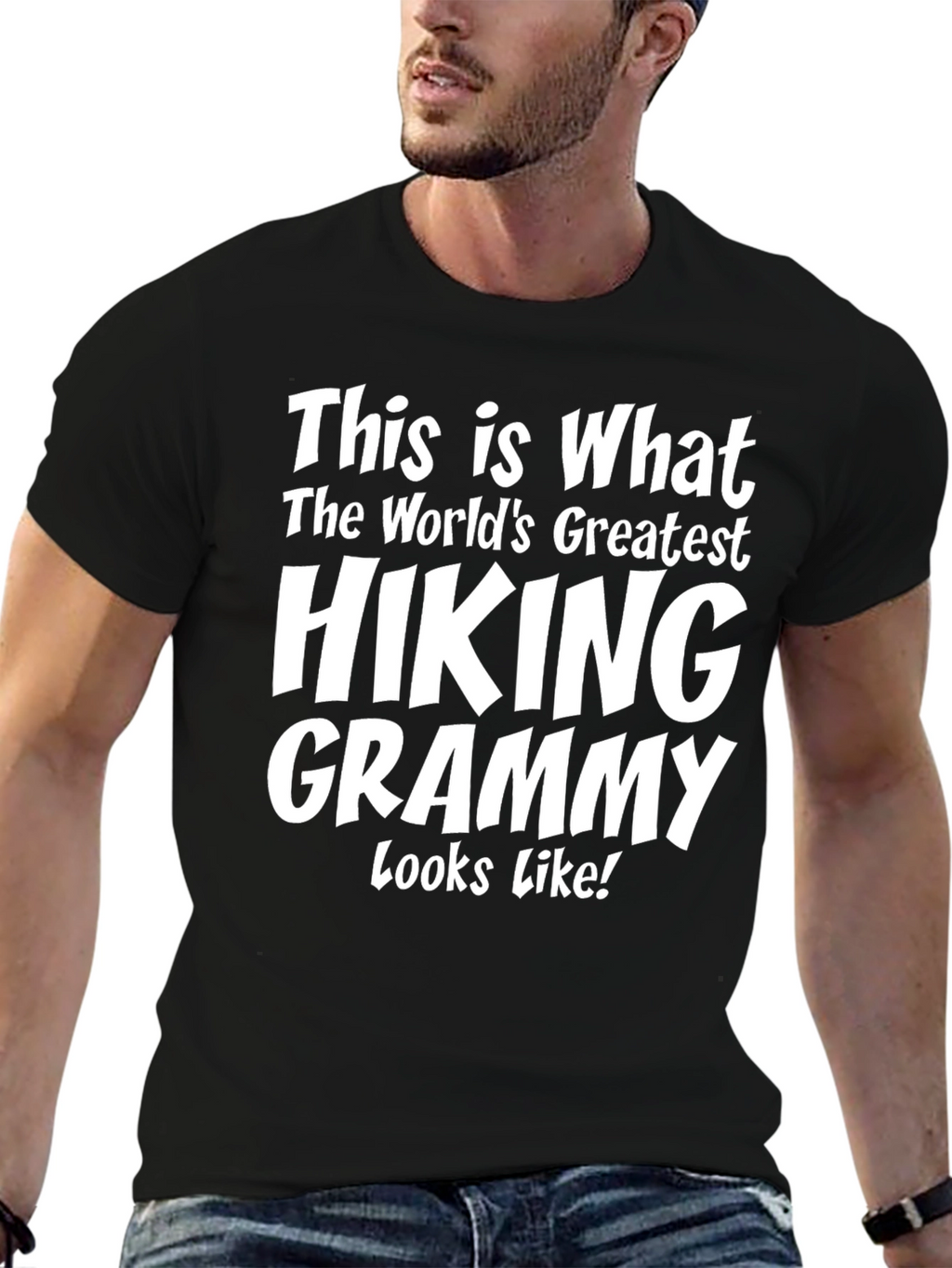 Hiking Grammy T-Shirt - Worlds Greatest