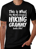 Hiking Grammy T-Shirt - Worlds Greatest