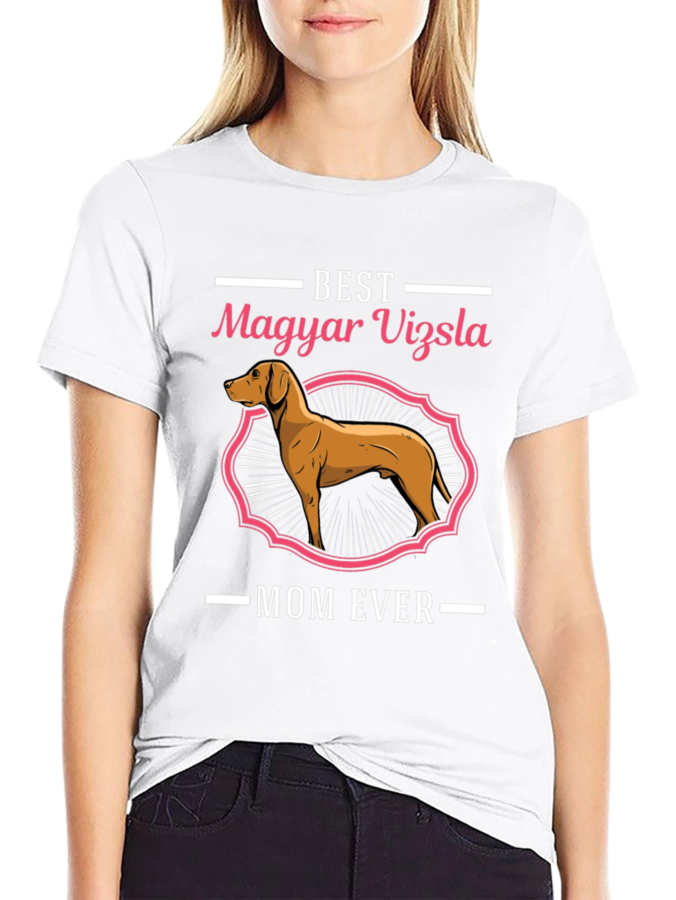 Best Magyar Vizsla Mom Ever T-Shirt