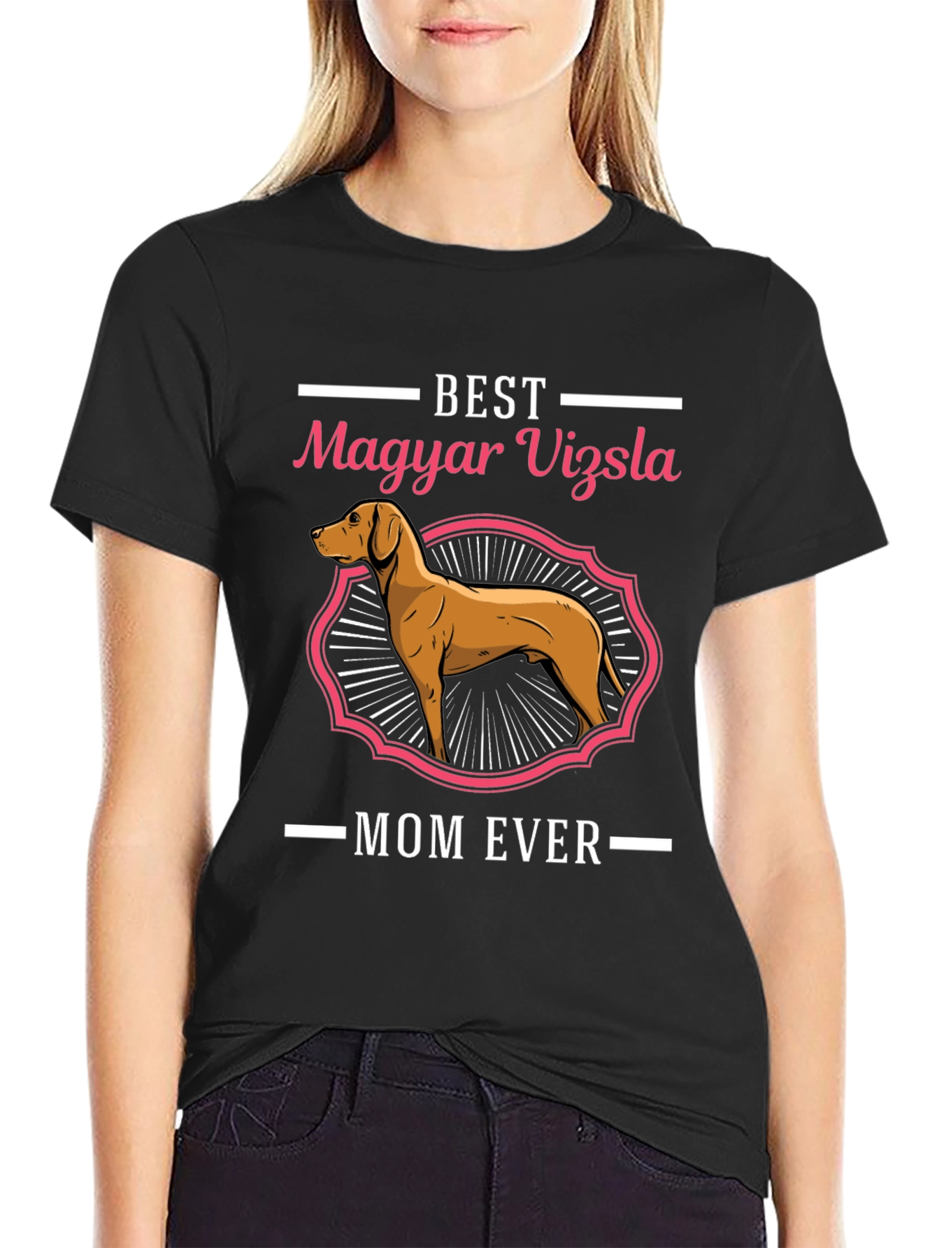 Best Magyar Vizsla Mom Ever T-Shirt