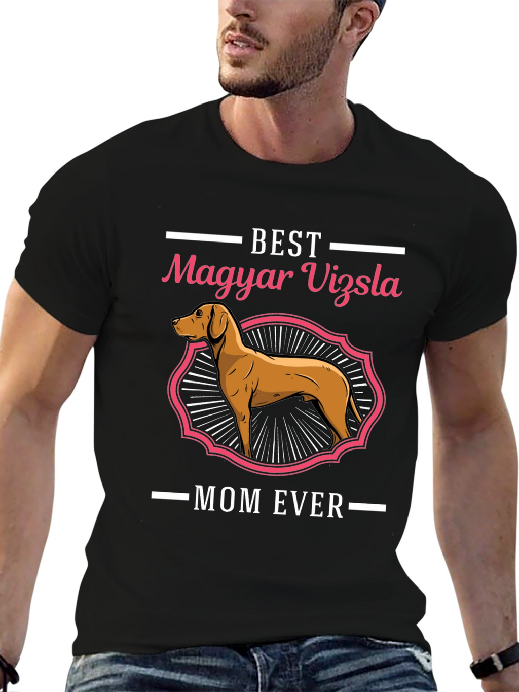 Best Magyar Vizsla Mom Ever T-Shirt