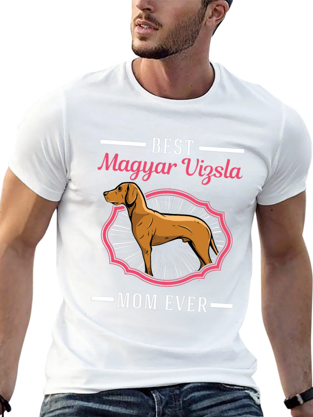 Best Magyar Vizsla Mom Ever T-Shirt