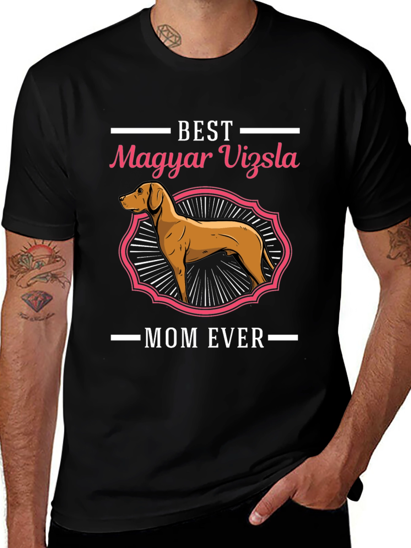 Best Magyar Vizsla Mom Ever T-Shirt