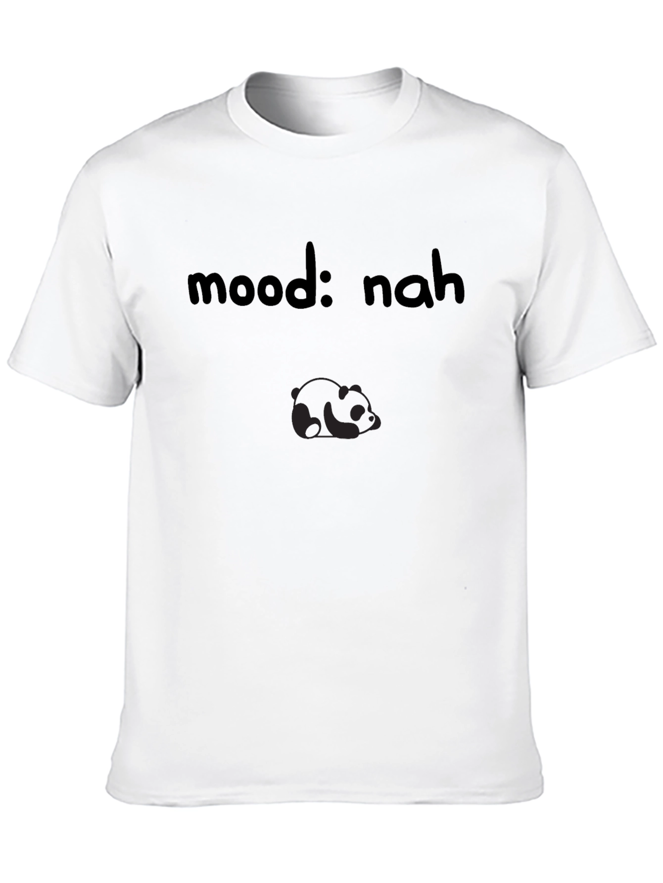 Mood: Nah Panda Graphic T-Shirt