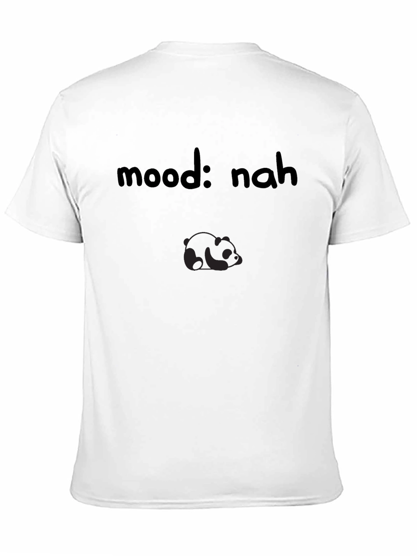 Mood: Nah Panda Graphic T-Shirt