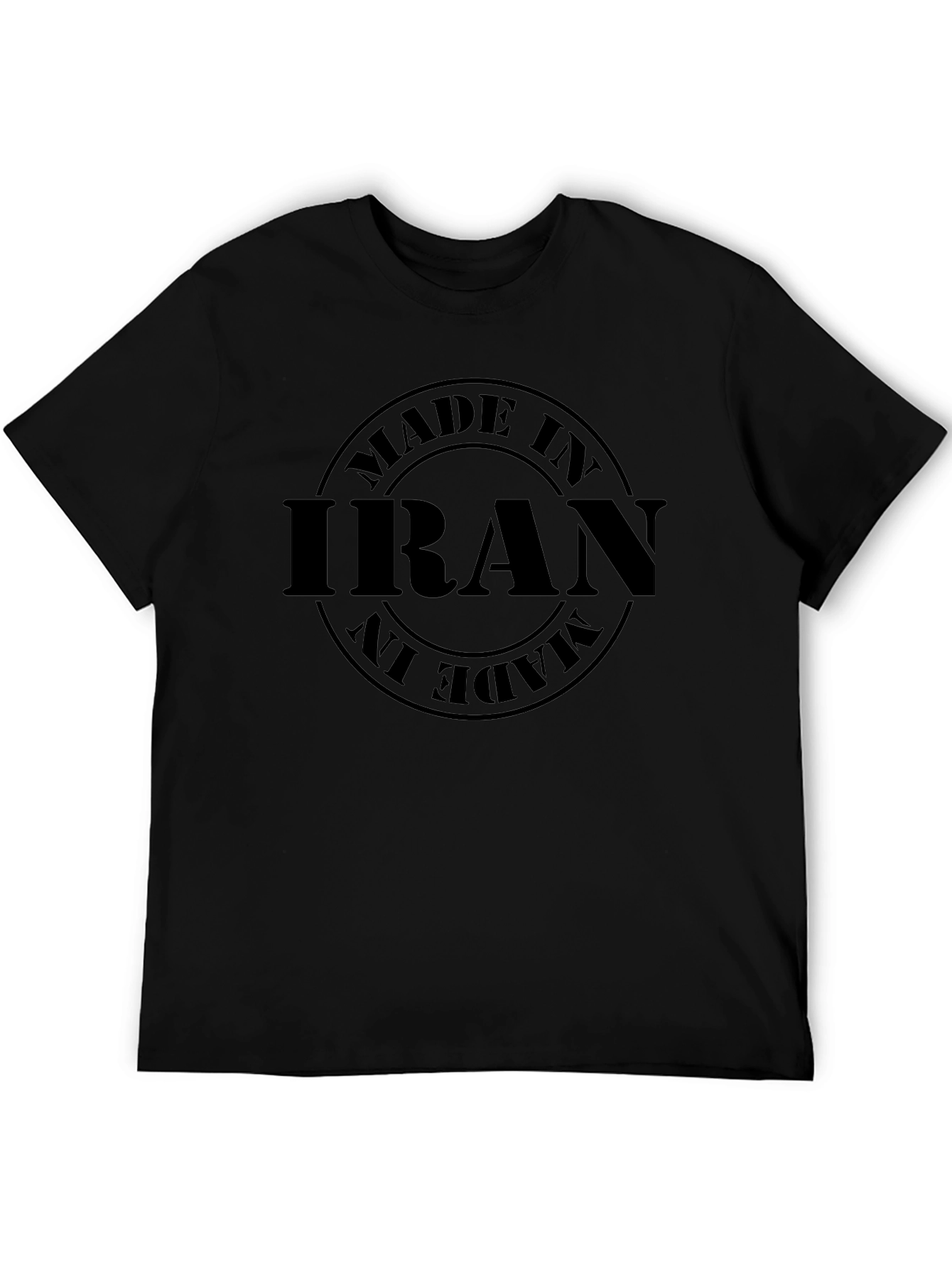 Made in Iran Black T-Shirt