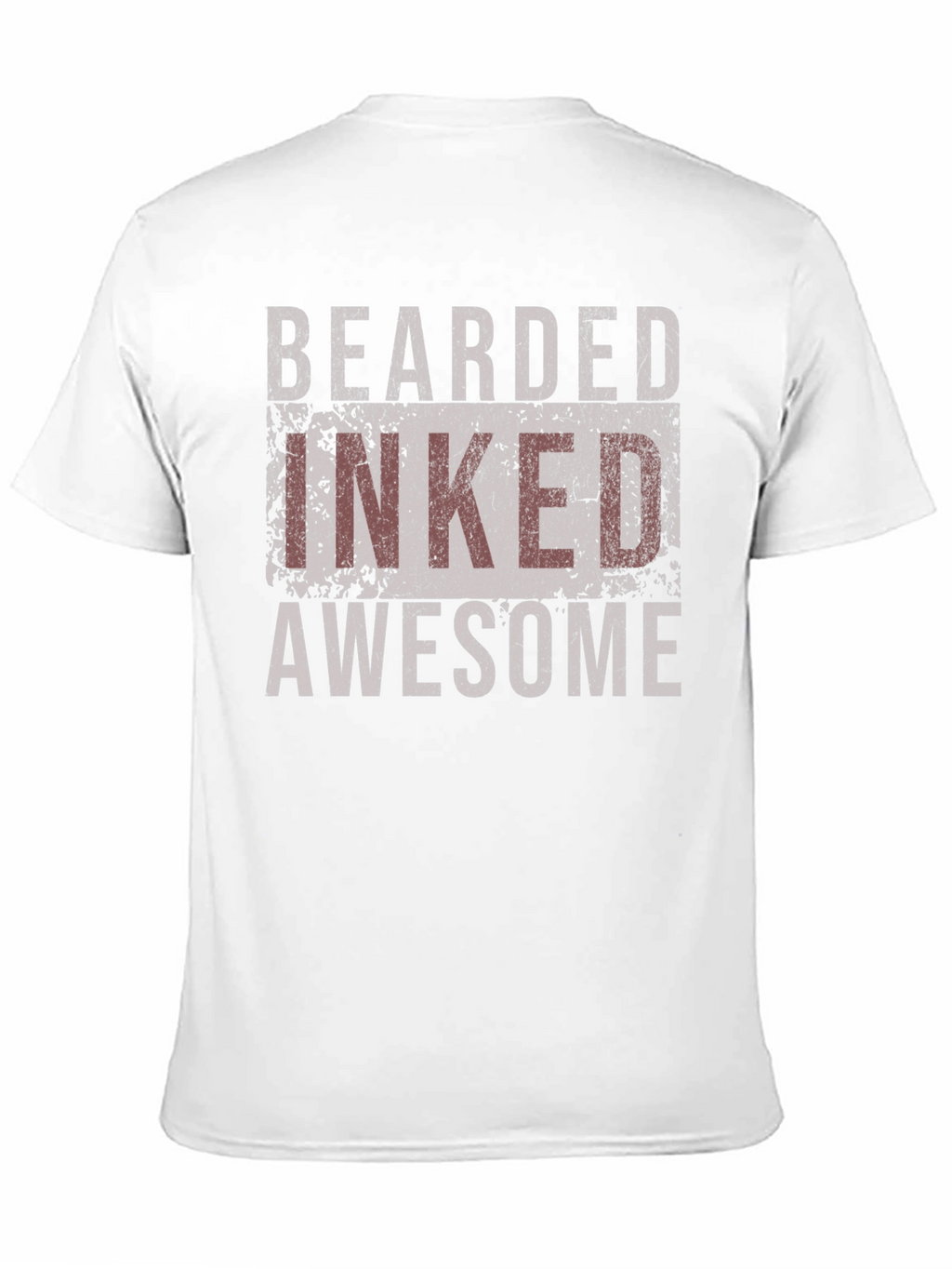 Bearded Inked Awesome Graphic T-Shirt