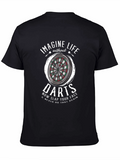 Darts Graphic Tee - Imagine Life Without Darts T-Shirt
