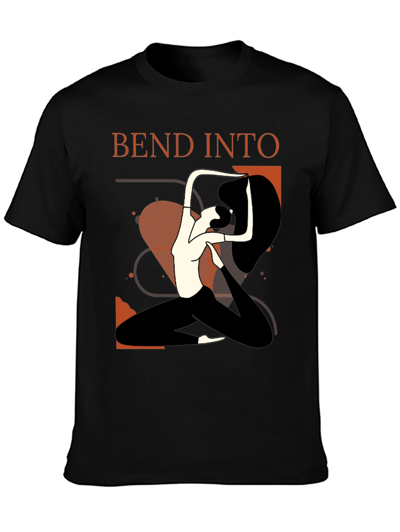 Bend Into Yoga Graphic T-Shirt