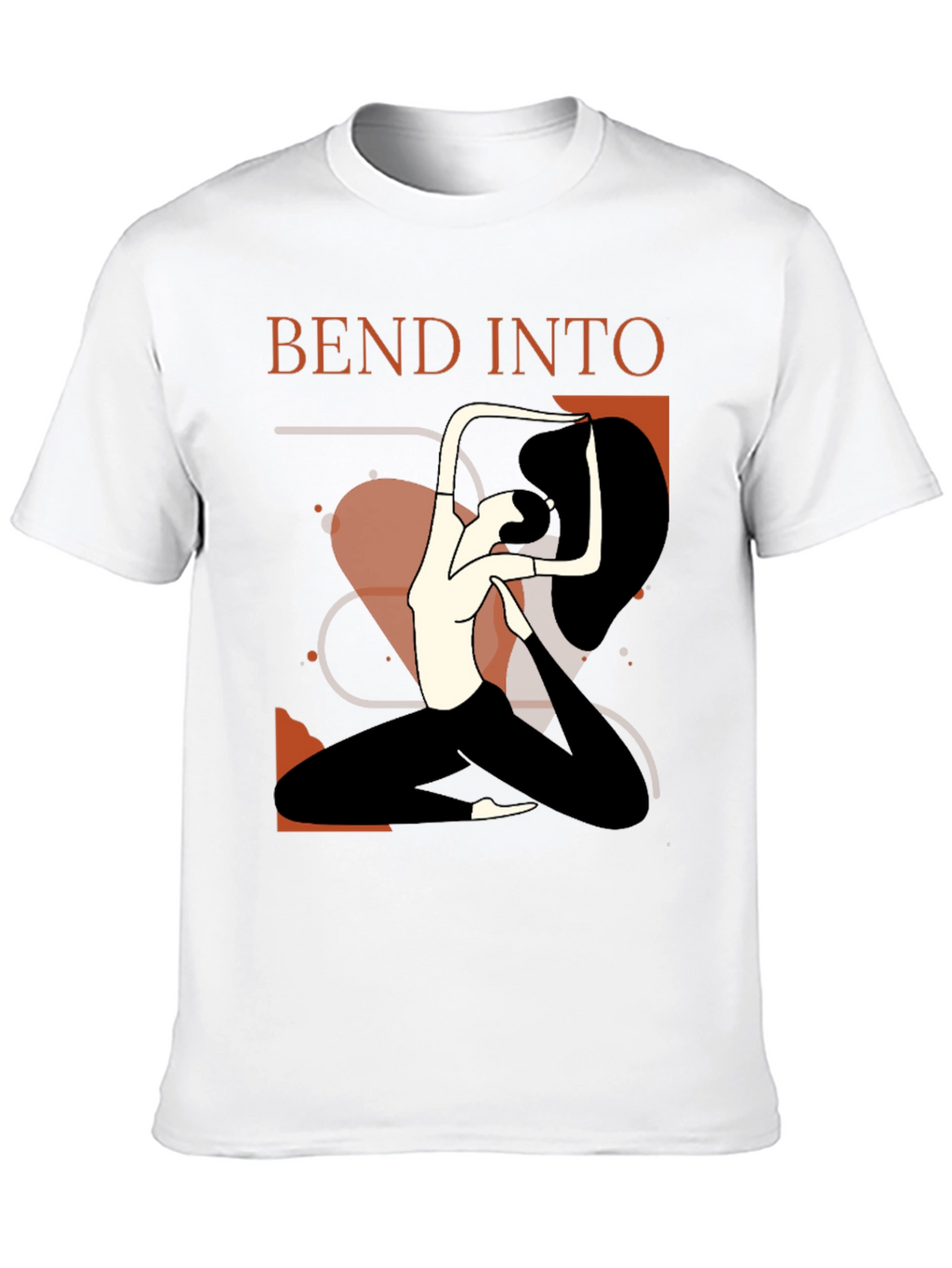 Bend Into Yoga Graphic T-Shirt