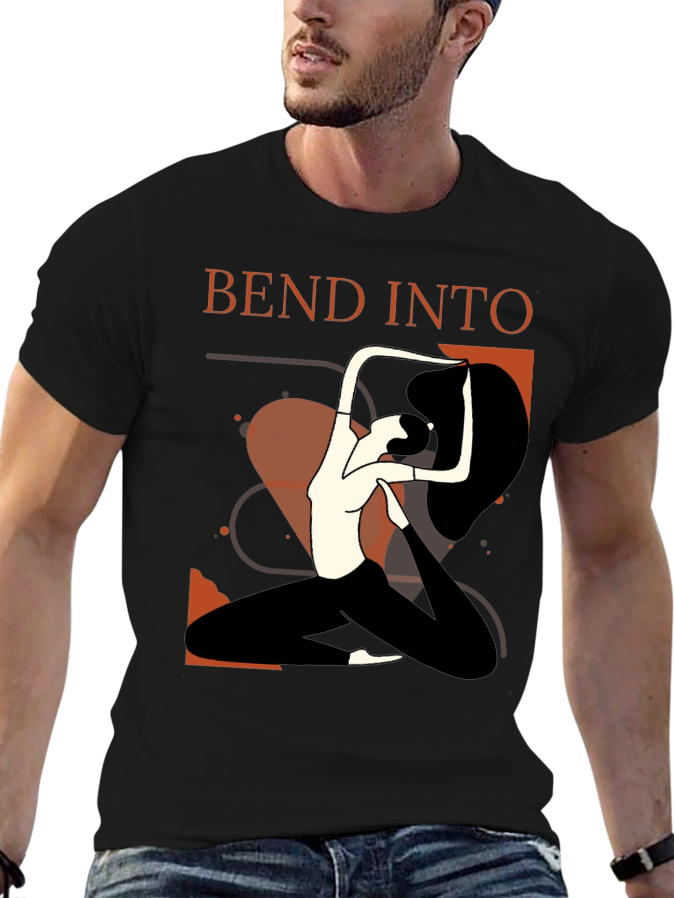 Bend Into Yoga Graphic T-Shirt