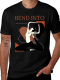 Bend Into Yoga Graphic T-Shirt