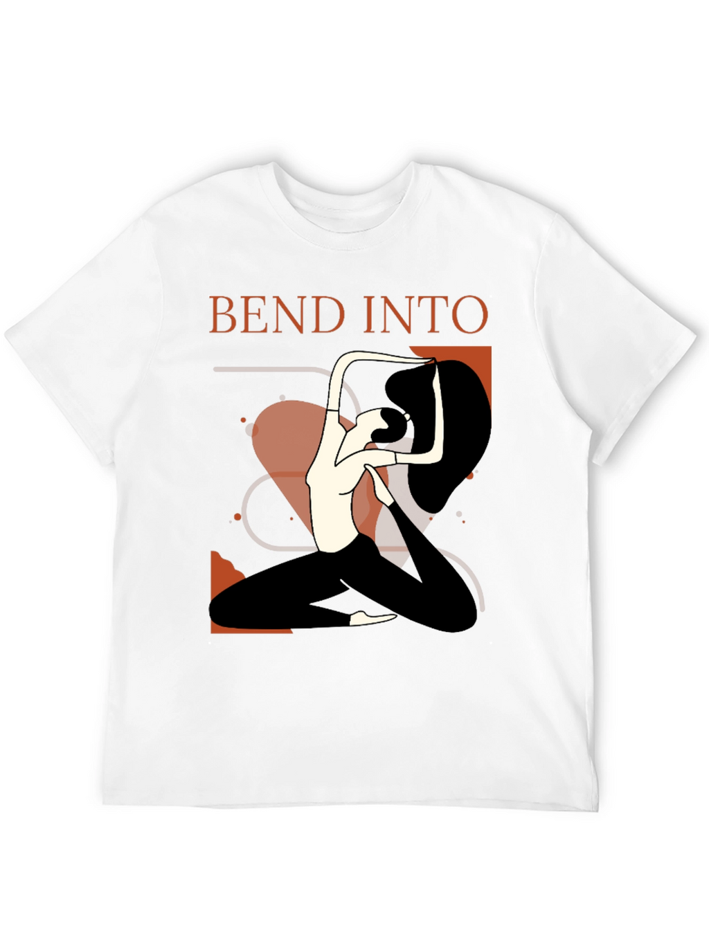 Bend Into Yoga Graphic T-Shirt