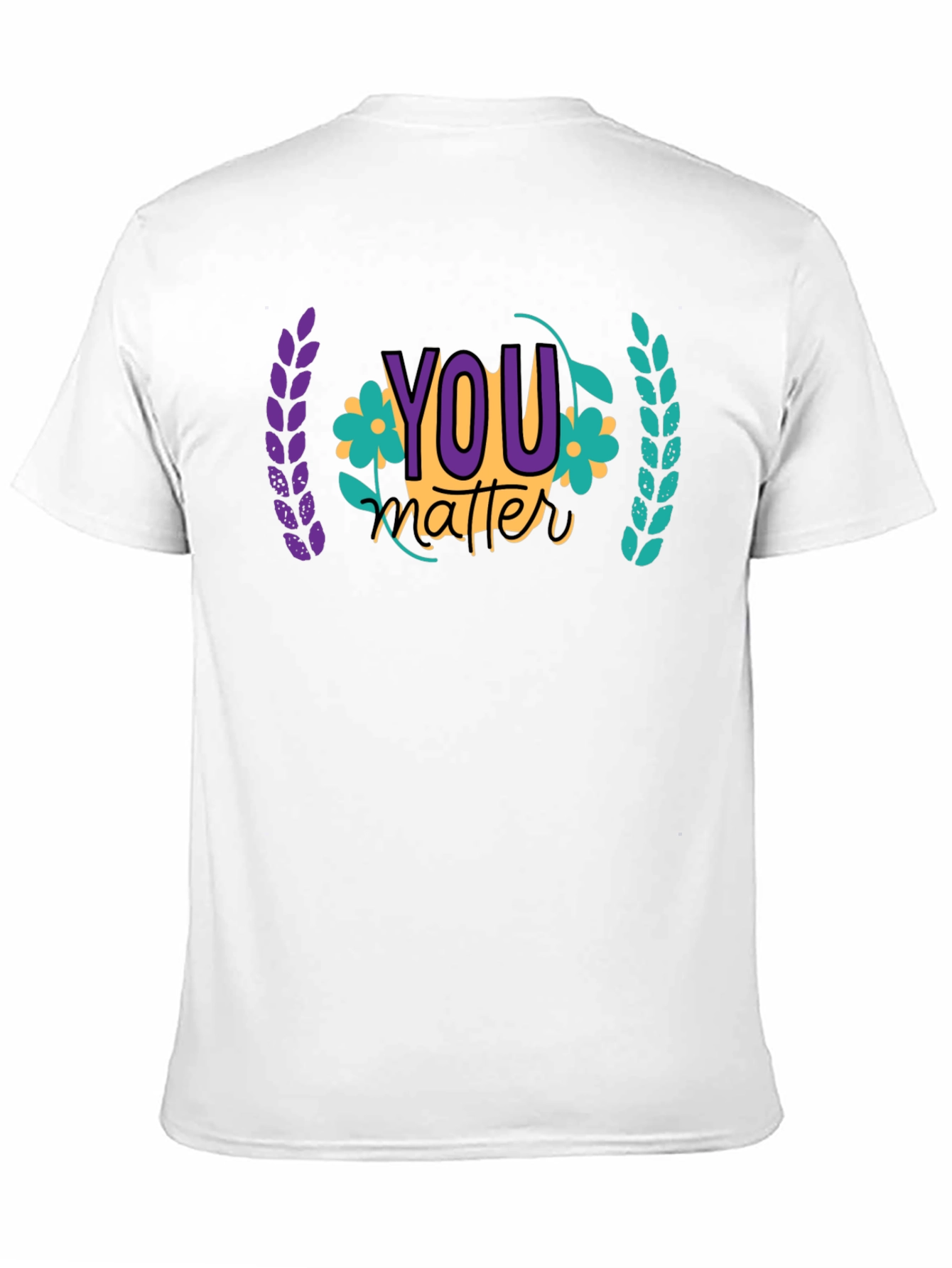 You Matter Graphic Tee - Black