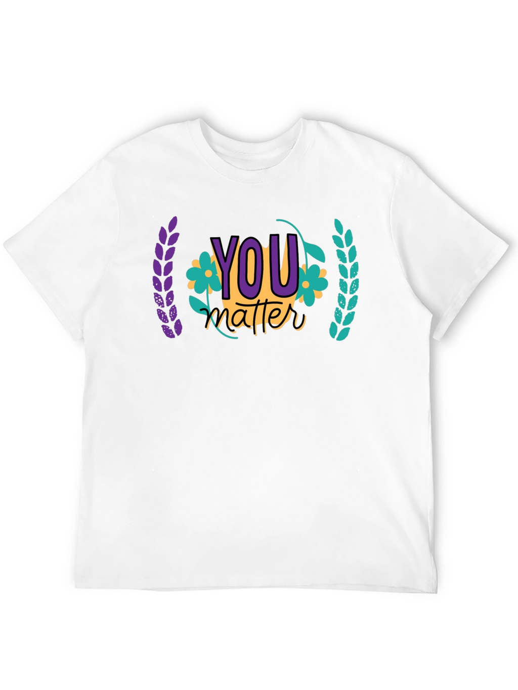 You Matter Graphic Tee - Black