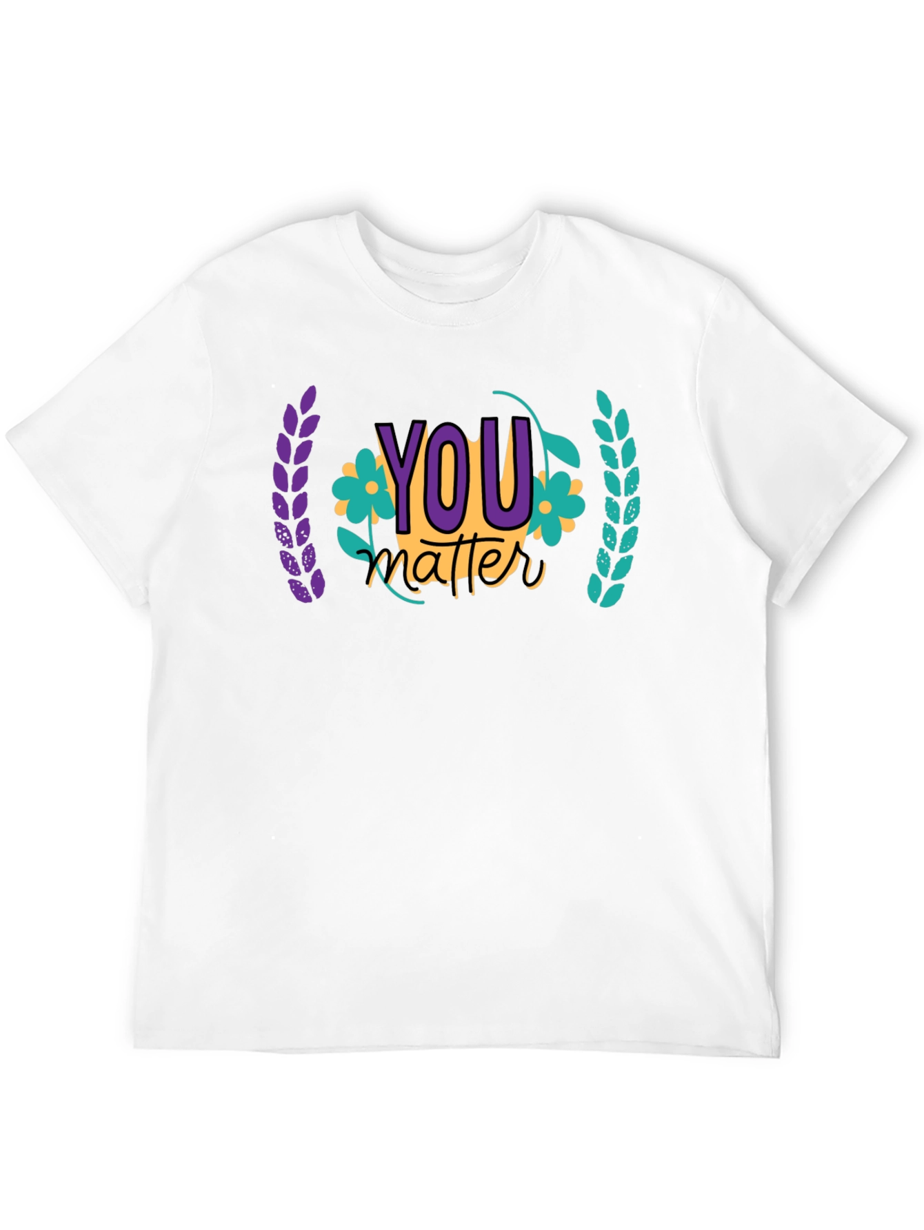 You Matter Graphic Tee - Black