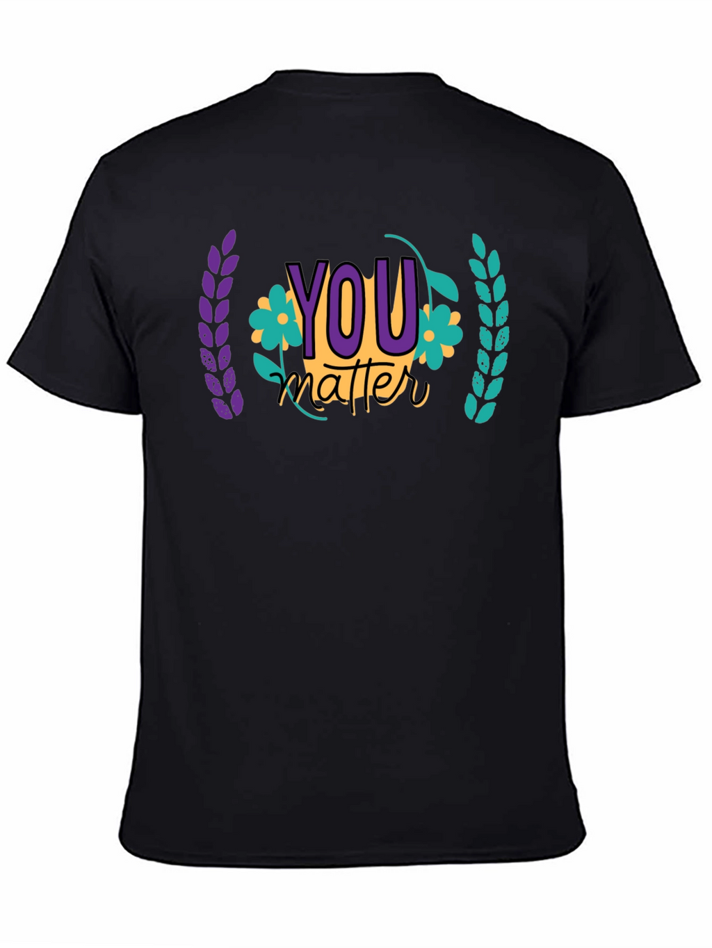 You Matter Graphic Tee - Black