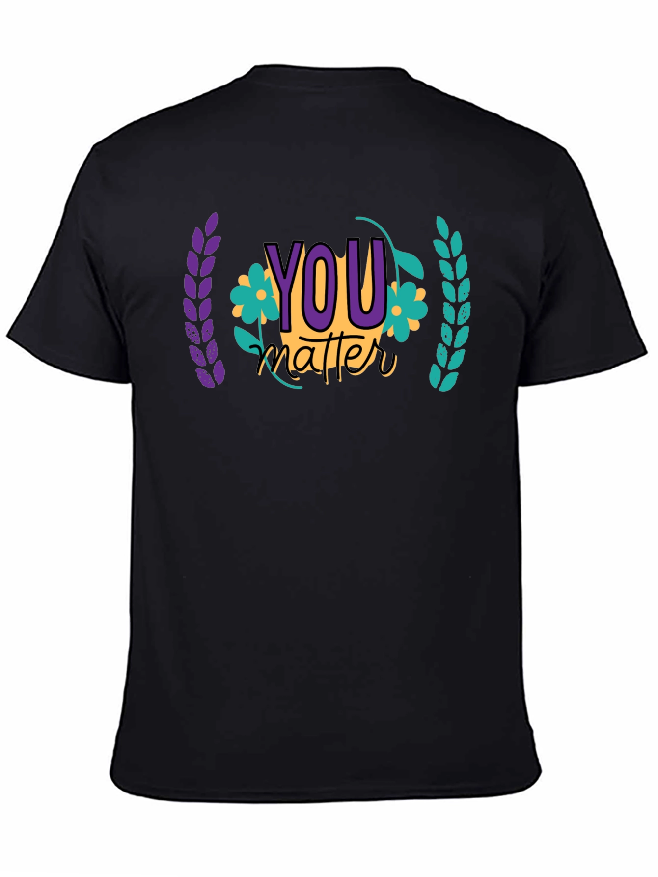You Matter Graphic Tee - Black
