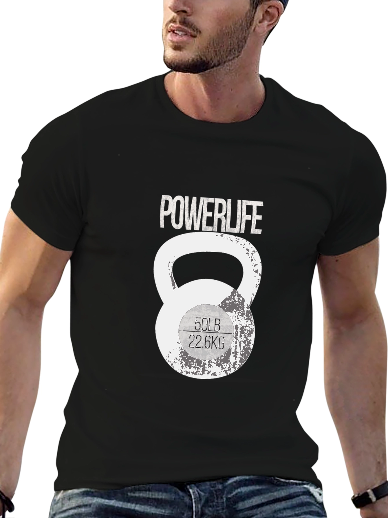 Powerlife Kettlebell T-Shirt - Workout Apparel