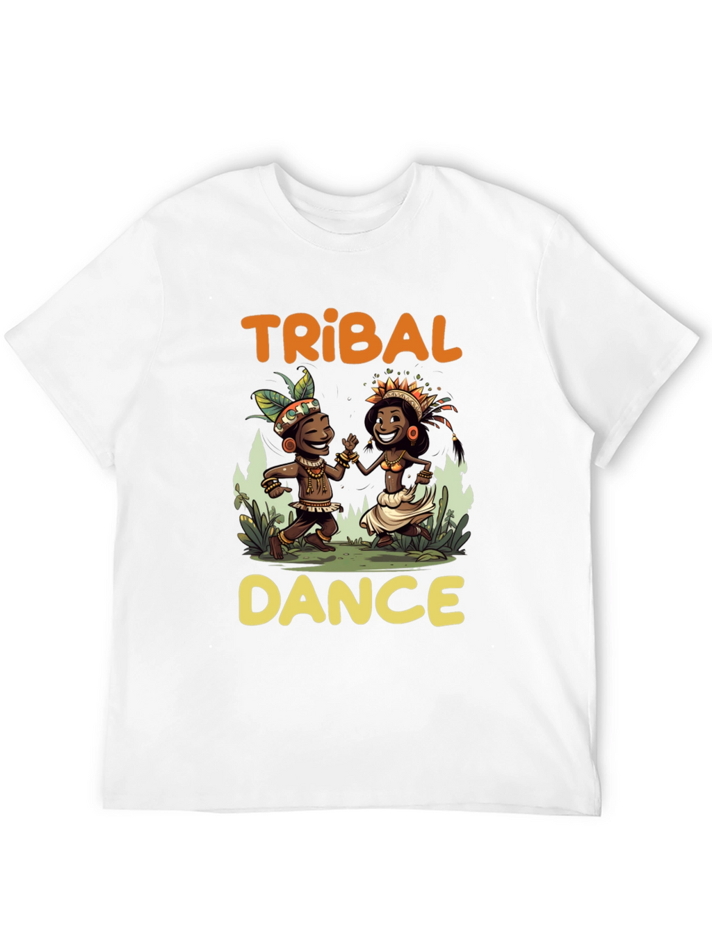 Tribal Dance Graphic T-Shirt