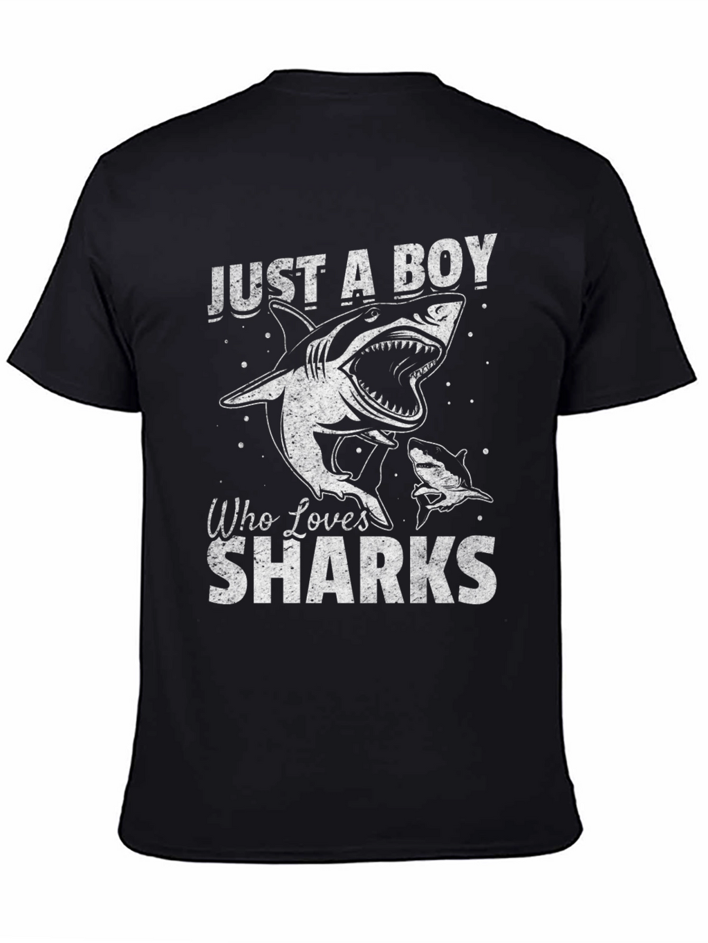 Just A Boy Who Loves Sharks T-Shirt